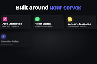 create a custom discord bot for your server