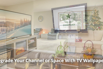 create TV decor wallpapers background static videos for your youtube or offices