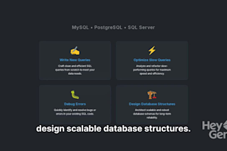 write optimize sql queries for mysql, postgresql, sql server