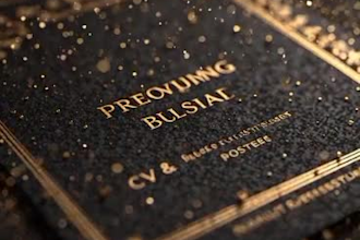 design wedding invitation card, business card ,CV  and poster
