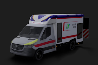 do 3d vehicle modeling for games and animations
