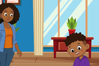 create 2d animated stories for kids youtube channel