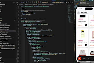 build your flutter mvp app for ios and android