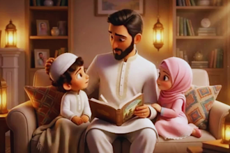 do pro ai islamic kids learning video, quran animation for youtube, muslim music