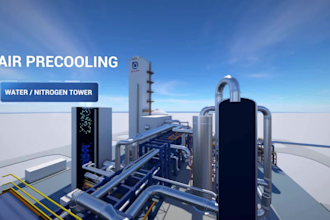 do 3d industrial animation for manufacturing and factory automation video