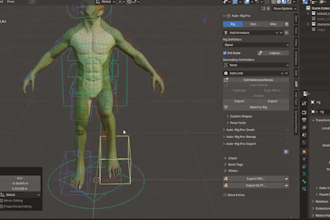 fix broken character rigs,lip sync,avatar facetrack rig,game ready ue5,lens stud