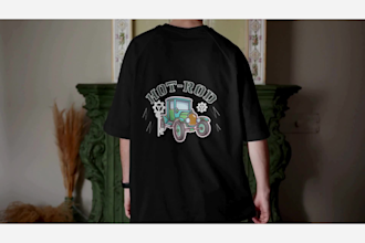 create trendy summer t shirt design for print on demand