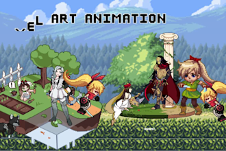 do pixel art animation rpg sprite sheet nsfw pixel art game asset for game art