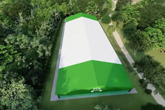 3d sports arena walkthrough, sports arena, stadium, sports complex architectural