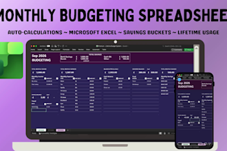 make a personal budgeting app specifically designed for you