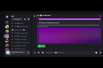 build auto discord server with ticket,auto roles,logs system
