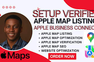 setup and optimize your apple business connect and apple maps listing