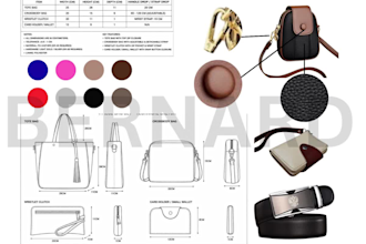 leather goods tech pack bag wallet purse designer belt tech pack designer