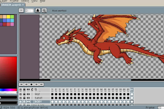 create pixel art characters and animations for your game