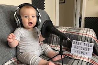 create ai baby podcast video viral ai baby podcast