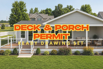 create professional deck designs and permit drawings