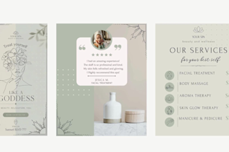design modern canva instagram posts for your brand