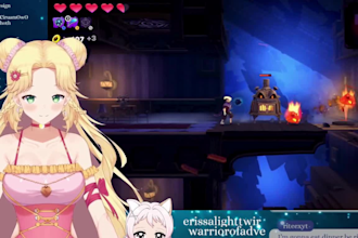 be your vtuber artist and rigger for live2d model female vtuber model for stream