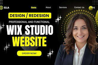 wix studio expert, wix studio business website design, wix ecommerce website SEO
