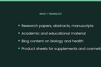 translate your scientific paper into spanish