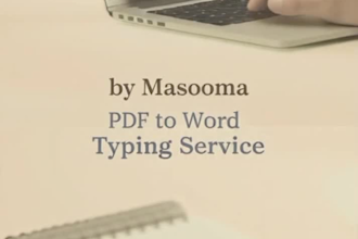 do typing and copy paste and word pdf