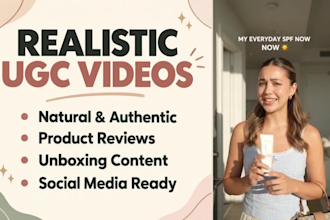 create ai ads, ai ugc video, ai promo video for ecom brands