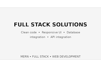 build a responsive mern stack website with react and node js
