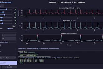 ecg signal processing, arrhythmia detection, and biomedical data analysis