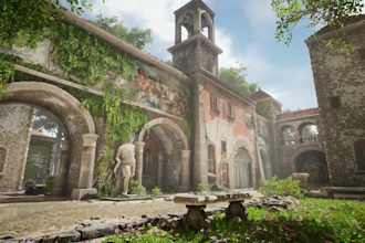 create 3d realistic environments, levels, lighting and map using unreal engine 5