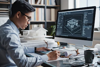 create autocad floor plans and architectural drawings