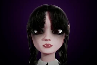 optimize avatar for talkinghead,google cloud tts,threejs glb,r3f,idle animation