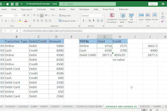 write complex excel formulas and fix formula errors