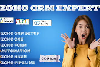 configure zoho crm, zoho payroll setup for your business payroll system