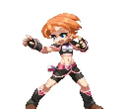 pixel art creations, animations and character design