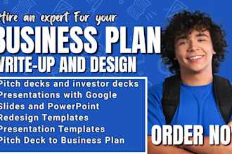 do business plan powerpoint presentation investor pitchdeck for startup business