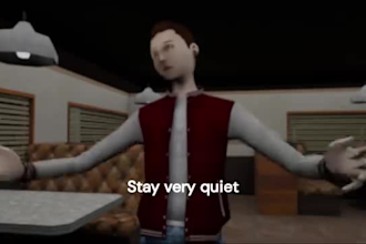make nostalgic ps2 style low poly 3d animations