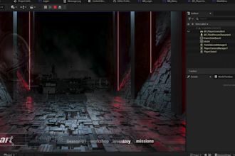 do unreal engine game development or fix using blueprints