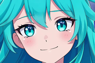 design live2d vtuber model, anime vtuber avatar rigging and 2d pngtuber