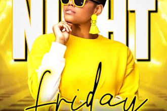 create a professional birthday or club flyer design