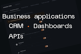 build a custom web application for your business