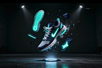 create stunning 3d shoe animation