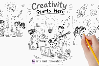 educational whiteboard animation explainer video for learning and training