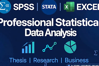 do statistical professional analysis in spss, stata and excel