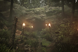 create 3d unreal engine environment, terrain levels for games