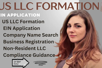 form your US llc and assist with ein formation and application