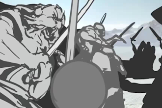 make professional 2d frame by frame hand drawn animation