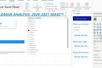 create professional sports data analysis dashboards in power bi