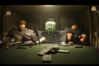 make a roblox mini movie with script writing, voice acting, and game recording