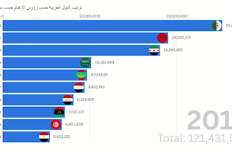 create interactive data visualization using flourish