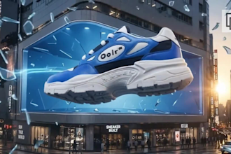 create 3d cgi animation, cgi vfx ads, 3d anamorphic billboard animation